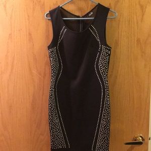 Body con black dress